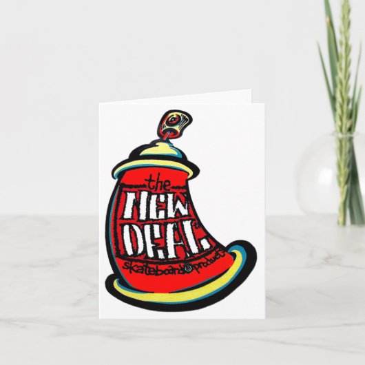 Aerosol New Skateboard Design  カード (正面)