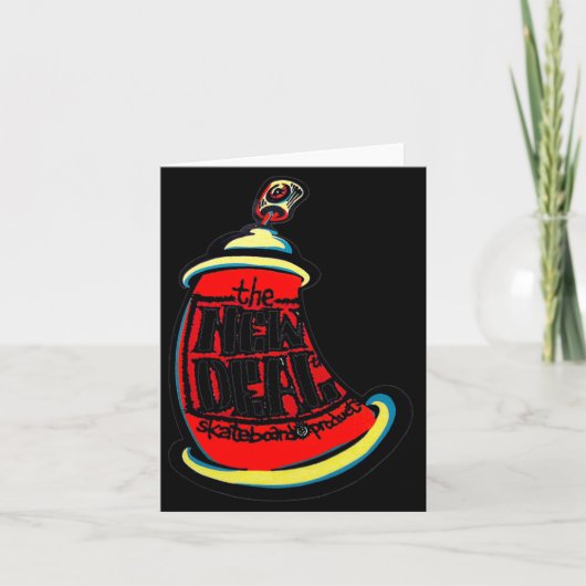 Aerosol New Skateboard Design  カード (正面)