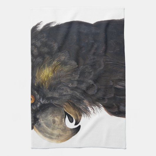 Aert Schouman Bird Head キッチンタオル (縦)