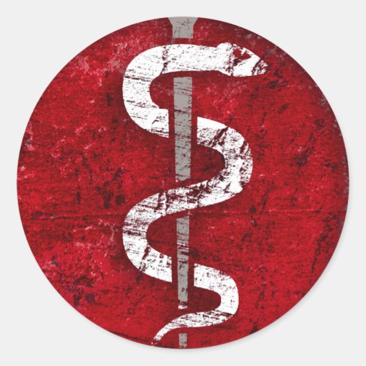 Aeskulap Natter Mediziner Arzt 02-2014 A.png ラウンドシール (正面)