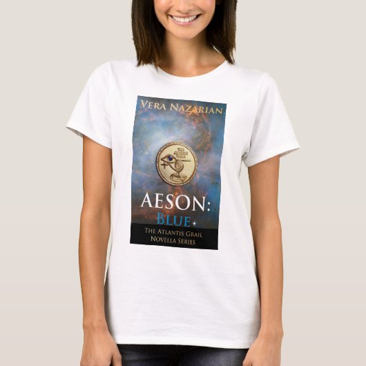Aeson: Blue - ライトTシャツ Tシャツ (正面)