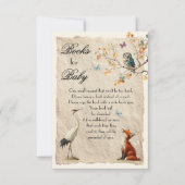 Aesop's Storybook Books for Baby Cards 招待状 (正面)