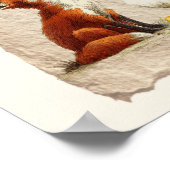 Aesop's Storybook Characters Baby Shower ポスター (角)