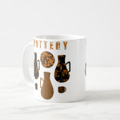 Aesthetic コーヒーマグカップ (正面左)