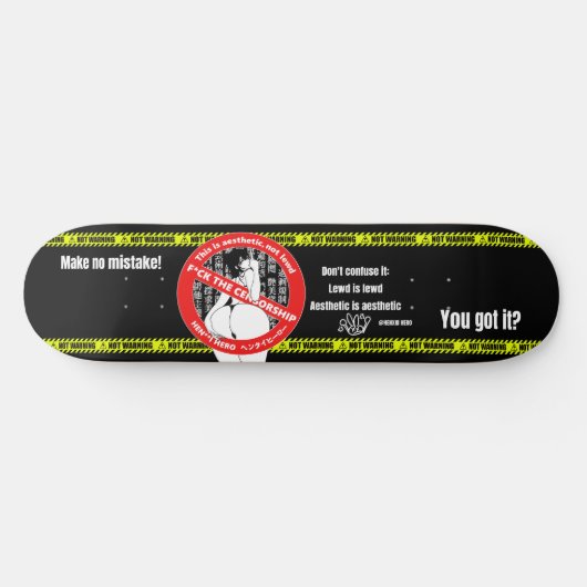 Aesthetic_02 スケートボード (横)