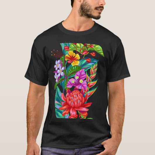 Aesthetic And Cozy Flower Mood For Beauty Searcher Tシャツ (正面)