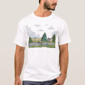 Aesthetic Anime Ghibli Inspired Landscape Cycling Tシャツ (正面)