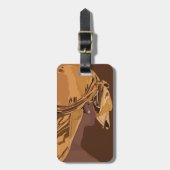 Aesthetic art Black man with durag artwork ラゲッジタグ (正面縦)