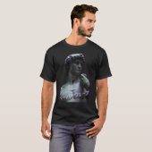 Aesthetic Art History David of Michelangelo Retro Tシャツ (正面フル)