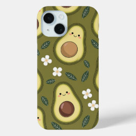 Aesthetic Avocado Case iPhone 15ケース