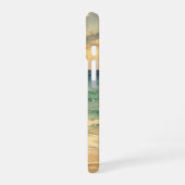 Aesthetic Beach Sunset Watercolor Custom Name iPhone 16ケース (左側面)