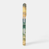 Aesthetic Beach Sunset Watercolor Custom Name iPhone 16ケース (右側面)