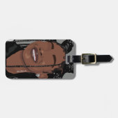 Aesthetic Black skin girl, Marsai Martin smile art ラゲッジタグ (正面横)