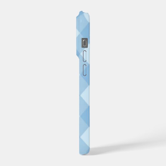 Aesthetic Blue Phone Case iPhoneケース (左側面)
