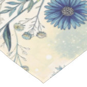 Aesthetic Blue Wildflowers テーブルクロス (アングル)