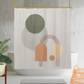 Aesthetic Boho - Boho Duschvorhang シャワーカーテン