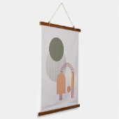 Aesthetic Boho - Wandbilder Boho Style  吊り下げ型タペストリー (傾斜あり)