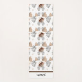 Aesthetic Boho Wildflowers Flowers  ヨガマット (正面)