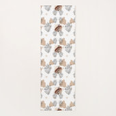 Aesthetic Boho Wildflowers Flowers  ヨガマット (裏面)