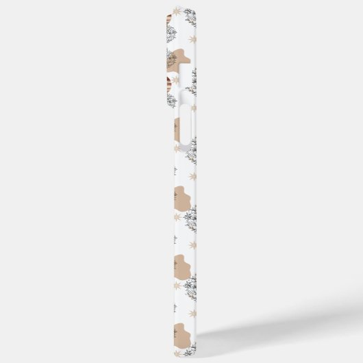 Aesthetic Boho Wildflowers Flowers  Case-Mate iPhoneケース (裏面 / 左)