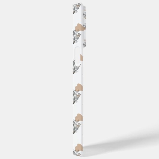 Aesthetic Boho Wildflowers Flowers  Case-Mate iPhoneケース (裏面 / 右)