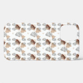 Aesthetic Boho Wildflowers Flowers  Case-Mate iPhoneケース (裏面 (横))