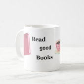 Aesthetic Book Lover コーヒーマグ | もう1冊 コーヒーマグカップ (正面左)