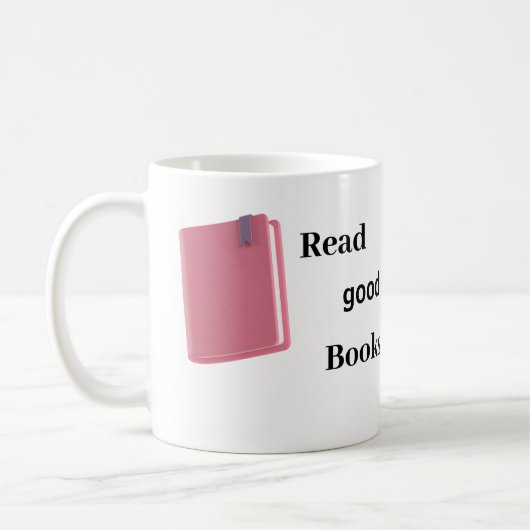 Aesthetic Book Lover コーヒーマグ | もう1冊 コーヒーマグカップ (左)