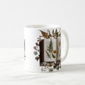 Aesthetic Bookish Coffee Mug – Whimsical Kitten  コーヒーマグカップ (正面右)