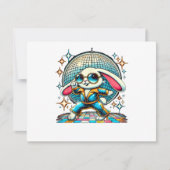 Aesthetic Bunny Disco 招待状 (正面)