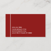 Aesthetic Business Card 名刺 (裏面)