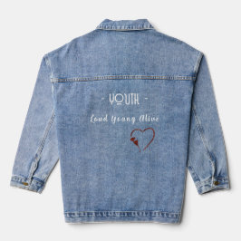 Aesthetic Casual Denim Jacket デニムジャケット