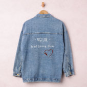 Aesthetic Casual Denim Jacket デニムジャケット (ハンガー)