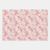 Aesthetic cherry blossoms ラッピングペーパーシート (正面)