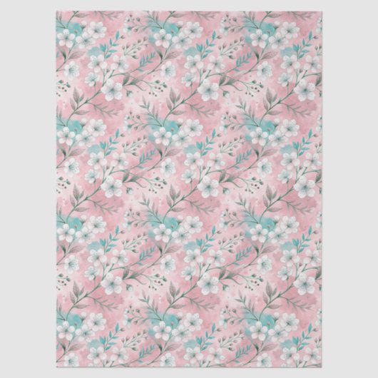 Aesthetic cherry blossoms 薄葉紙 (正面)