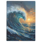 Aesthetic Clipboard | Art Clipboard | Cute Clipboa クリップボード (裏面)