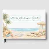 Aesthetic Coastal Calm Modern Soft Beach Resort ゲストブック (正面)