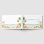 Aesthetic Coastal Calm Modern Soft Beach Resort ゲストブック (全面)