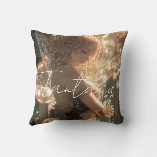 Aesthetic / Dark Fantasy Art クッション (裏面)