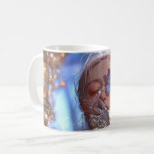 Aesthetic / Dark Fantasy Girl コーヒーマグカップ (正面左)