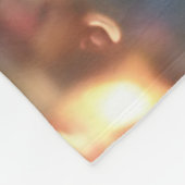 Aesthetic / Dark Fantasy Girl フリースブランケット (角)