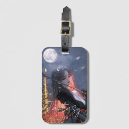 Aesthetic / Dark Fantasy Girl ラゲッジタグ