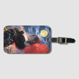 Aesthetic / Dark Fantasy Girl ラゲッジタグ