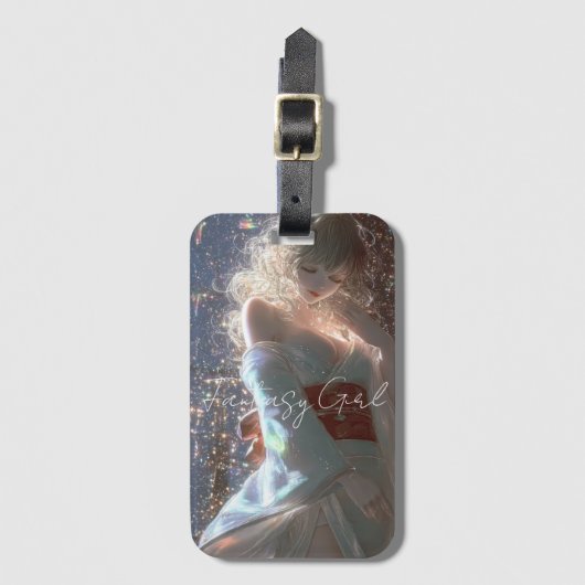 Aesthetic / Dark Fantasy Girl ラゲッジタグ (正面縦)