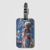 Aesthetic / Dark Fantasy Girl ラゲッジタグ (正面縦)