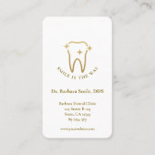 Aesthetic Dentist Dental Clinic Visit White Sand 名刺 (正面)