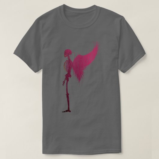 Aesthetic Fairy Skeleton Dark Goth Witchy Goblinco Tシャツ (デザイン正面)