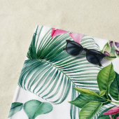 Aesthetic floral   ビーチタオル (インサイチュ)