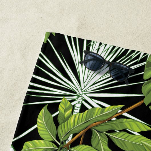 Aesthetic floral   ビーチタオル (インサイチュ)