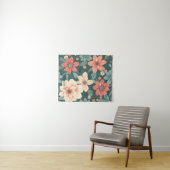 Aesthetic Floral Design Tapestry タペストリー (インサイチュ(横))